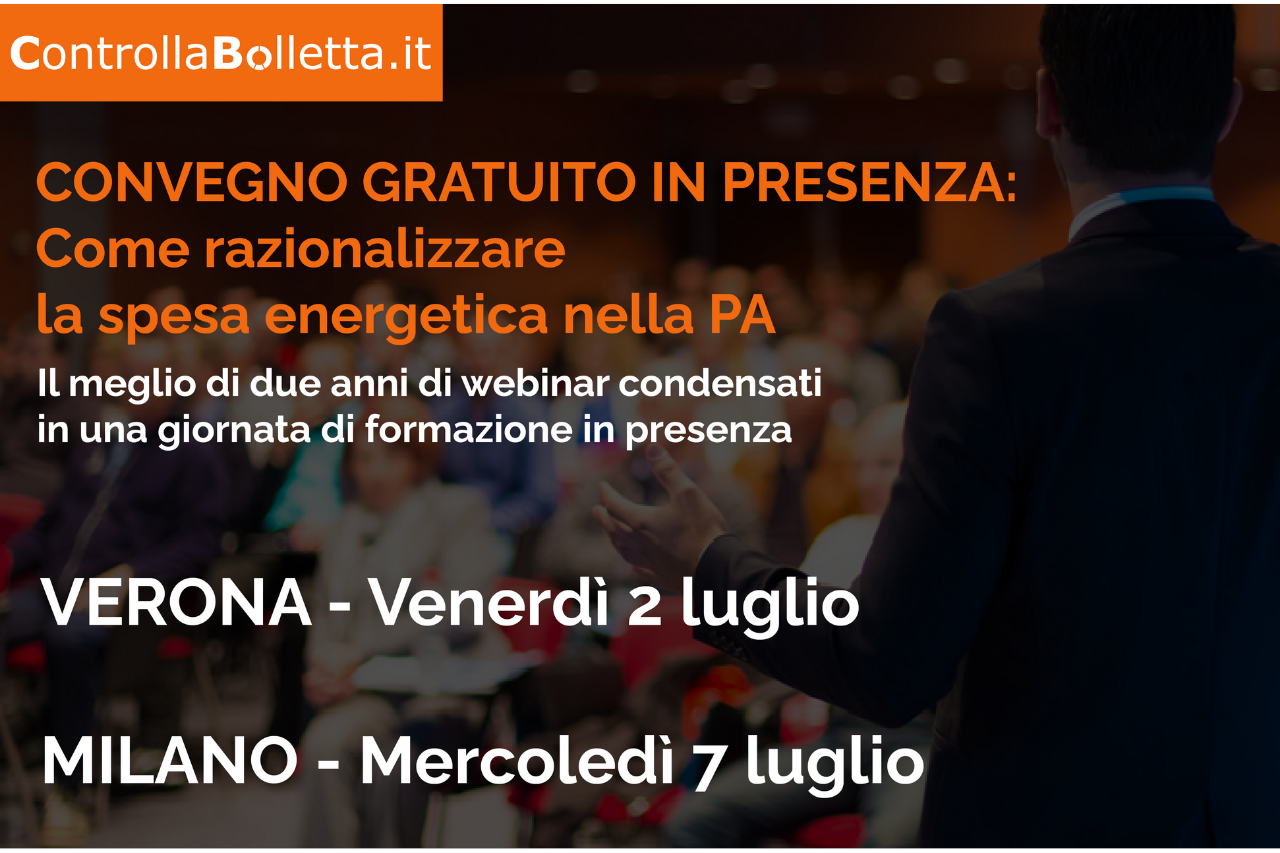 Come razionalizzare la spesa energetica nella PA: il nuovo ciclo di seminari di ControllaBolletta.it