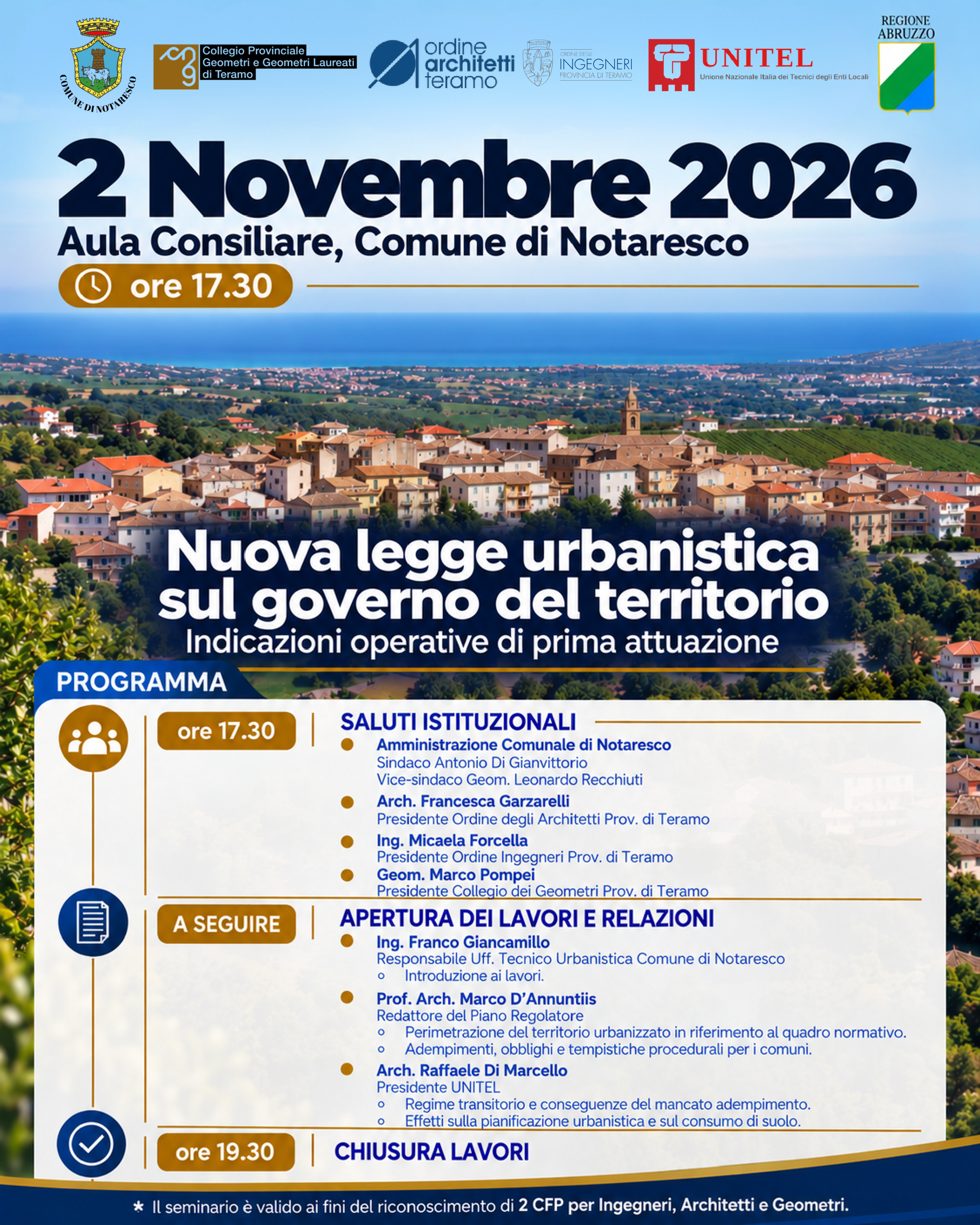 Nuova Legge Urbanistica sul governo del territorio. Indicazioni operative di prima attuazione.
