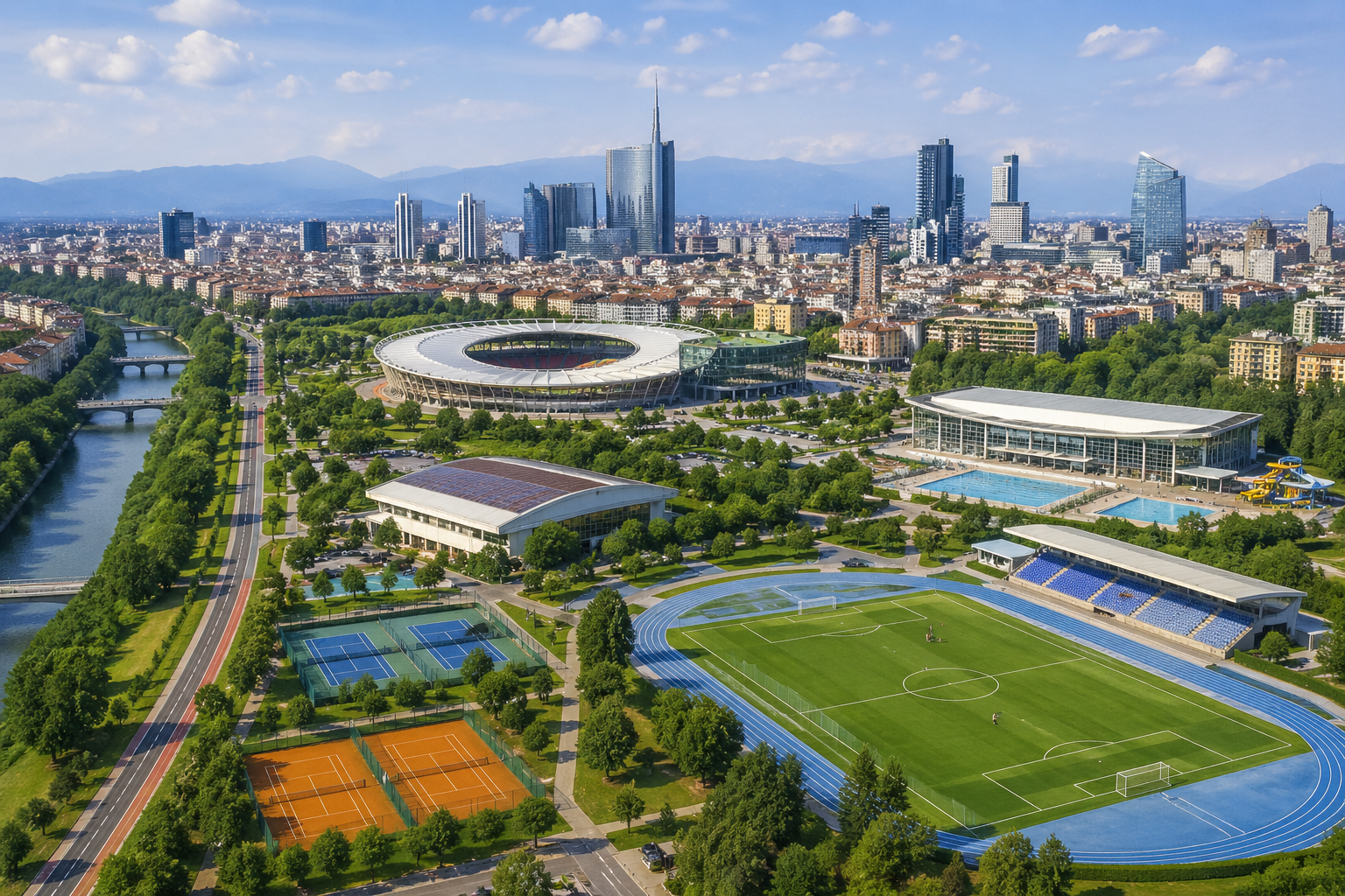 Impiantistica sportiva e città contemporanea.