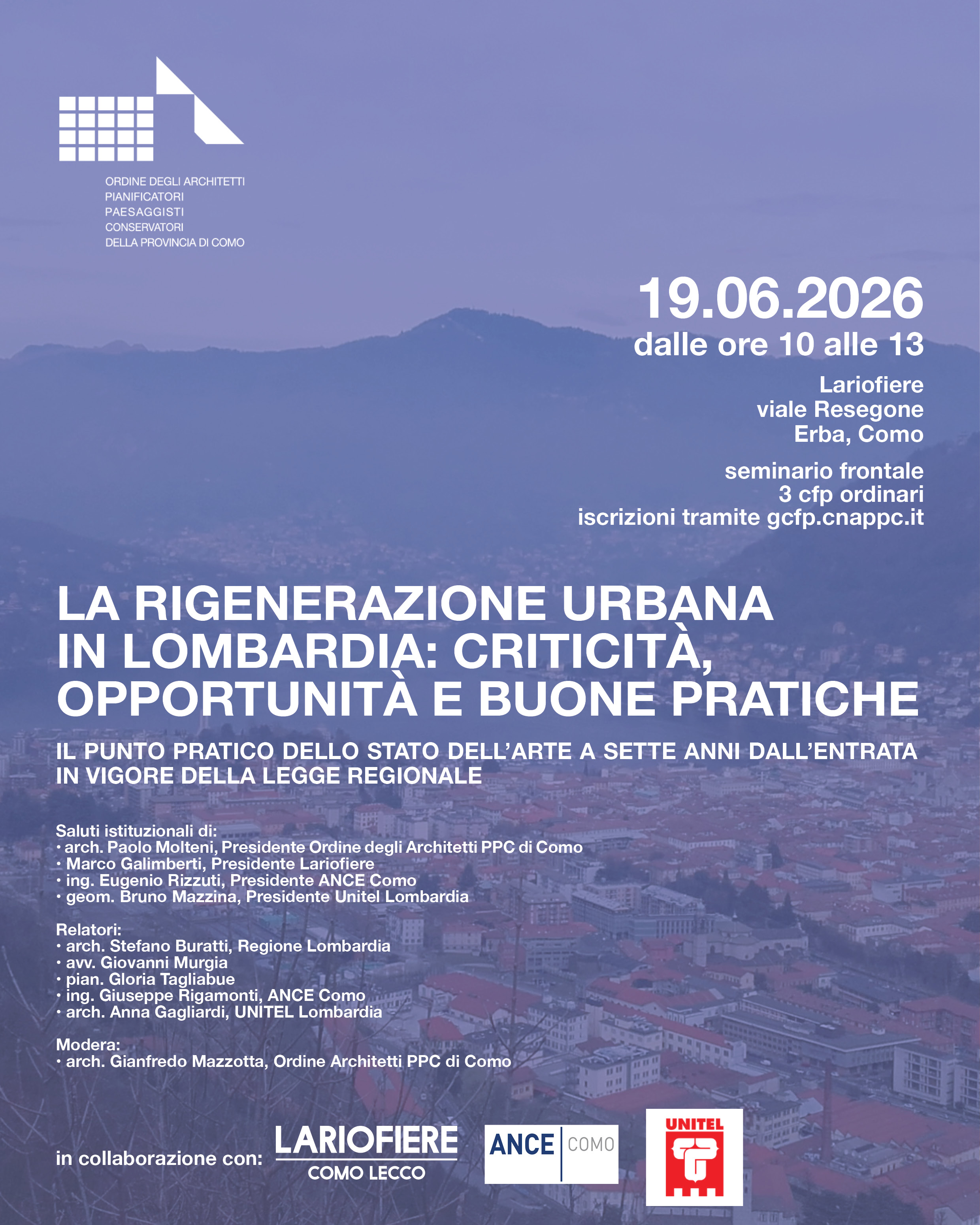 LA RIGENERAZIONE URBANA IN LOMBARDIA: CRITICITÀ, OPPORTUNITÀ E BUONE PRATICHE