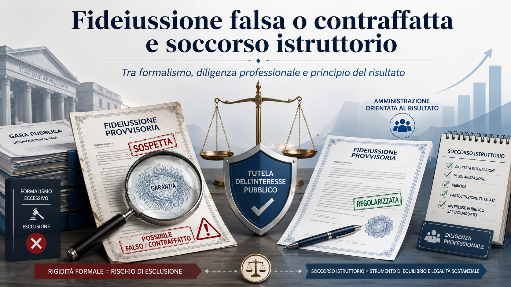 Fideiussione falsa o contraffatta e soccorso istruttorio - Interessante articolo di approfondimento del dott. Vincenzo Lasco