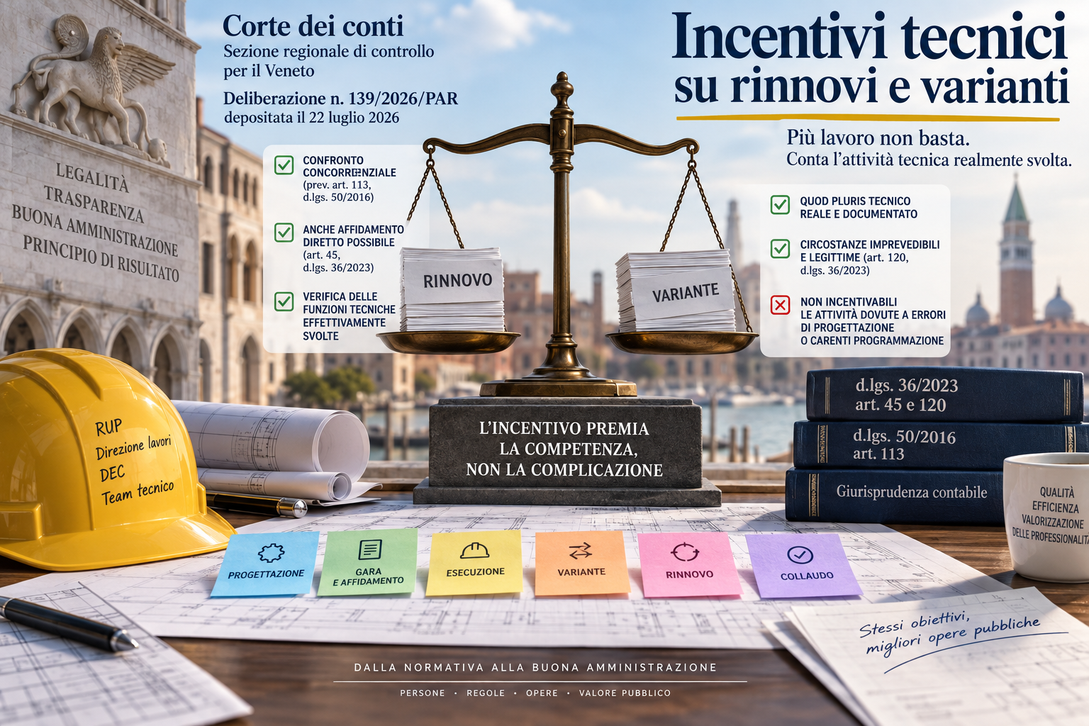 Incentivi tecnici su rinnovi e varianti: quando il maggior lavoro è davvero incentivabile