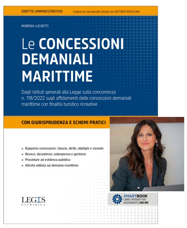 Le concessioni demaniali marittime. Nuova pubblicazione dell'Avv. Morena Luchetti